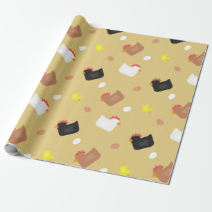 Cluck Cluck Cadeaupapier