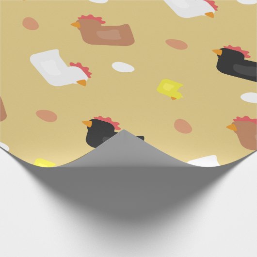 Cluck Cluck Cadeaupapier (Hoek)