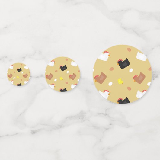 Cluck Cluck Confetti (Achterkanten)