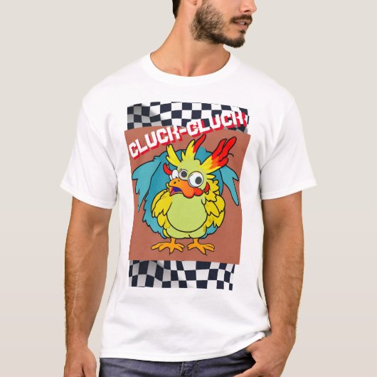 Cluck-Cluck Kip T-shirt (Voorkant)
