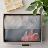 Cluck Couture: Modieuze Kip in Decoupage Tissuepapier (Geschenk)