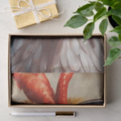 Cluck & Gasp: Geschokte Kip Gezicht Decoupage Tissuepapier (Geschenk)