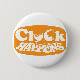 Cluck Happens Ronde Button 5,7 Cm