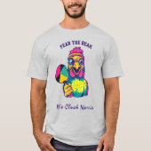 Cluck Norris. Pickleball Legend T-shirt (Voorkant)
