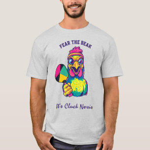 Cluck Norris. Pickleball Legende T-shirt