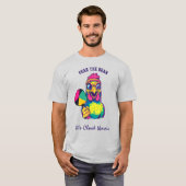 Cluck Norris. Pickleball Legende T-shirt (Voorkant volledig)