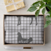 Cluck Oink Moo Kip Koe Varkenshouderij Land Tissuepapier (Geschenk)