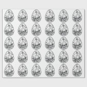 Cluckin' Fantastic Chicken-Theme Humorous Design Cadeaupapier (Vlak)