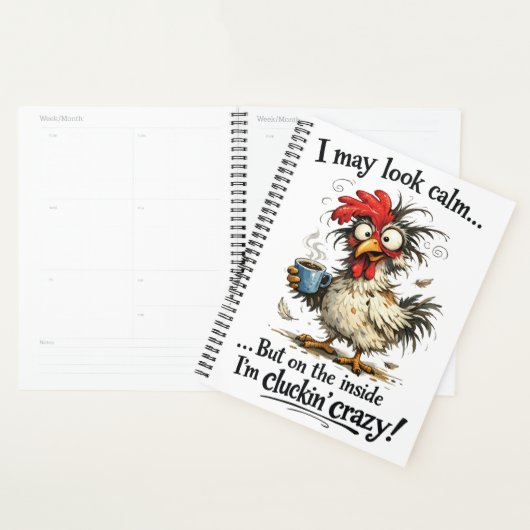 Cluckin Planner Notitieboek (Display)