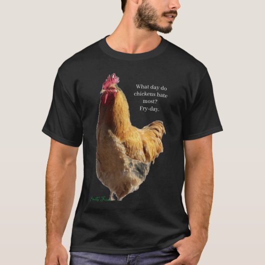 Clucks Puns T-shirt (Voorkant)