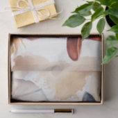 Clucky Couture: Modieuze Vogel in Decoupage Tissuepapier (Geschenk)