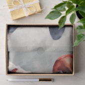 Clucky Couture: Modieuze Vogel in Decoupage Tissuepapier (Geschenk)