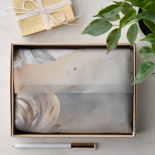 Clucky Couture: Modieuze Vogel in Decoupage Tissuepapier (Geschenk)