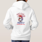 Clucky de Chicken Hoodie (Achterkant)