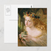 Cludia van Sophie Anderson Briefkaart (Voorkant / Achterkant)