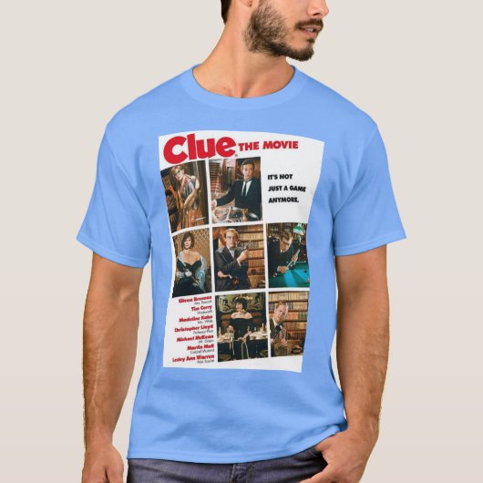 Clue 1985 retro jongen t-shirt (Voorkant)