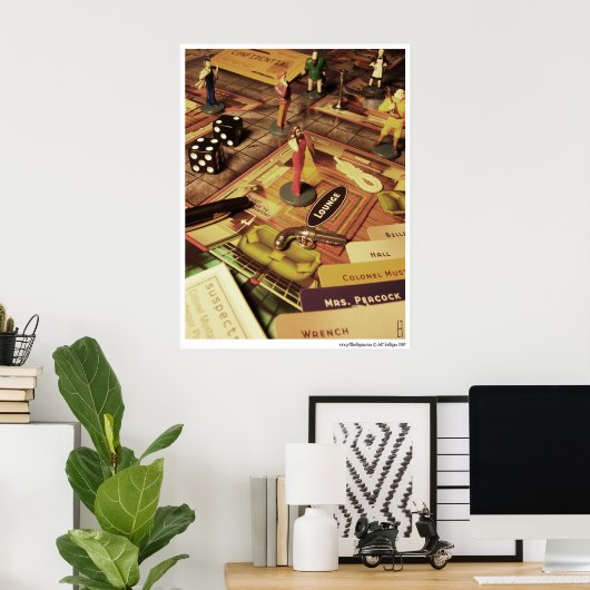 Clue Poster (Thuiskantoor)