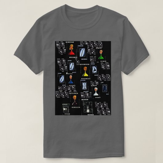 Cluedo-herhaling T-shirt (Design voorkant)