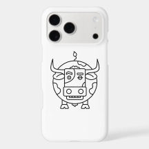 Clueless Bull Kunst Phonehoesje
