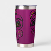 Clueless Bunny  Geïsoleerde Drinkbeker (Links)