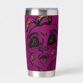 Clueless Bunny  Geïsoleerde Drinkbeker (Voorkant)