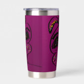 Clueless Bunny  Geïsoleerde Drinkbeker (Rechts)