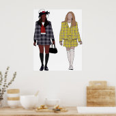 Clueless Cher Dionne Poster (Keuken)