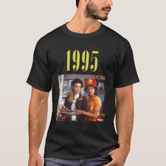 Clueless Clueless 1995 zwart klein T-shirt (Voorkant)