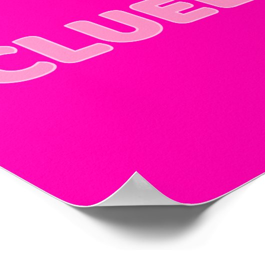 Clueless I Poster (Hoek)