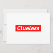 Clueless III Kaart (Voorkant)