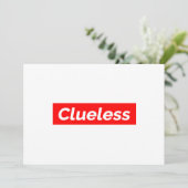 Clueless III Kaart (Staand voorkant)