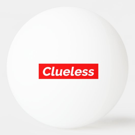 Clueless III Pingpongbal (Achterkant)