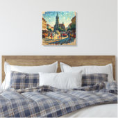Cluj-Napoca Marktplein Canvas Kunst (Insitu (Slaapkamer))