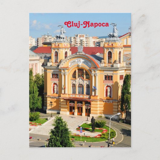 Cluj-Napoca, Roemenië Briefkaart (Voorkant)