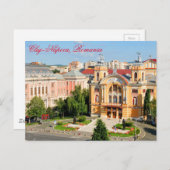 Cluj-Napoca, Roemenië Briefkaart (Voorkant / Achterkant)