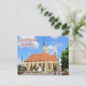 Cluj Napoca, Roemenië Briefkaart (Staand voorkant)