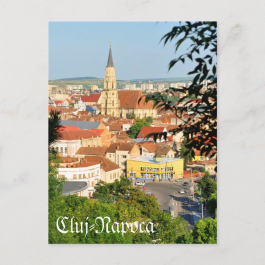 Cluj Napoca, Roemenië Briefkaart (Voorkant)