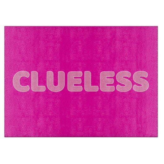 Cluless I Snijplank (Voorkant)
