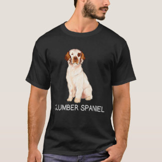 Clumber Spaniel Crazy Dog T-shirt