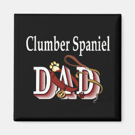 Clumber Spaniel DAD Magnet
