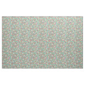 Clumber Spaniel floral dog munt Stof (Fat Quarter)