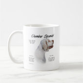 Clumber Spaniel Geschiedenis Ontwerp Koffiemok (Links)