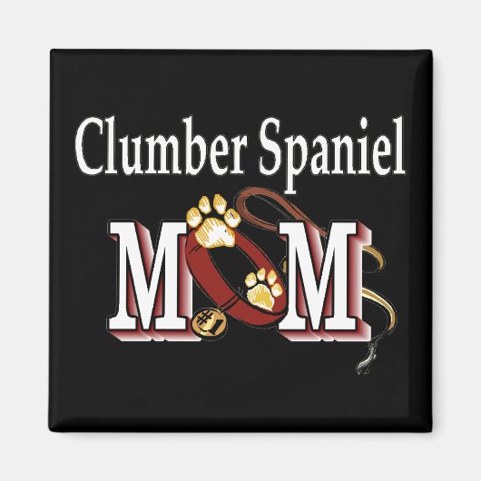 Clumber Spaniel Hond Moeder Cadeaus Magneet (Voorkant)