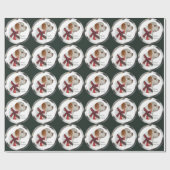 Clumber Spaniel Kerstmis Cadeaupapier (Vlak)