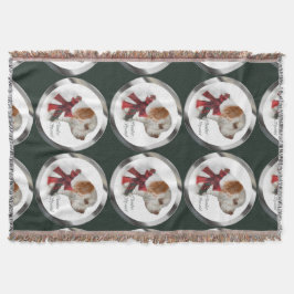 Clumber Spaniel Kerstmis Deken