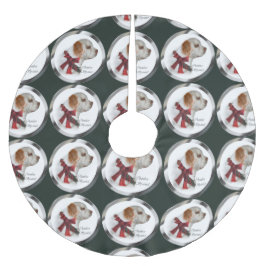 Clumber Spaniel Kerstmis Kerstboom Rok