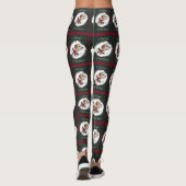 Clumber Spaniel Kerstmis Leggings (Achterkant)