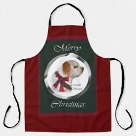 Clumber Spaniel Kerstmis Schort