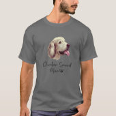 Clumber spaniel Ma Cute Puppy Dog Owner Clumber S T-shirt (Voorkant)