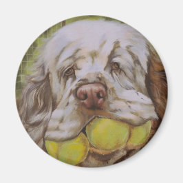Clumber Spaniel Magneet